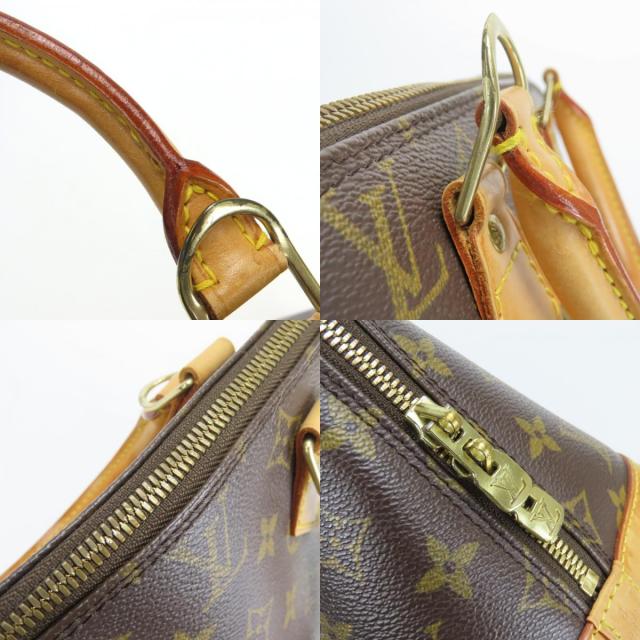 中古 ルイ・ヴィトン ハンドバッグ アルマ M51130 モノグラム ヌメ革 ブラウン 定番 レディース 女性 LOUIS VUITTON_7