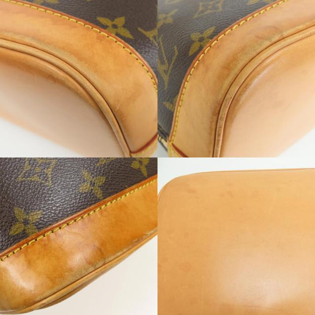 中古 ルイ・ヴィトン ハンドバッグ アルマ M51130 モノグラム ヌメ革 ブラウン 定番 レディース 女性 LOUIS VUITTON_5