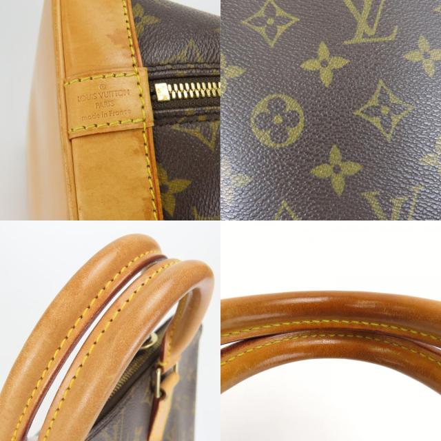 中古 ルイ・ヴィトン ハンドバッグ アルマ M51130 モノグラム ヌメ革 ブラウン 定番 レディース 女性 LOUIS VUITTON_6