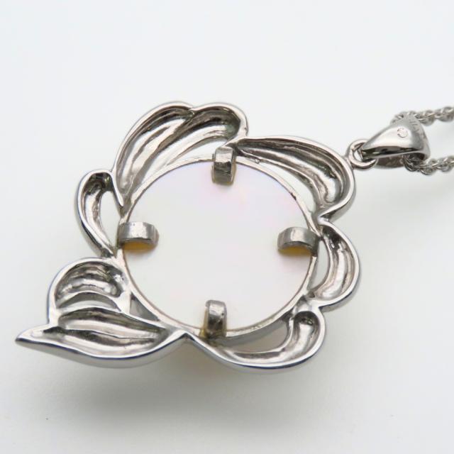 中古 タサキ ネックレス マベパール シルバー925 パール 約13.7g シルバー アクセサリー ペンダント レディース 女性 TASAKI_6