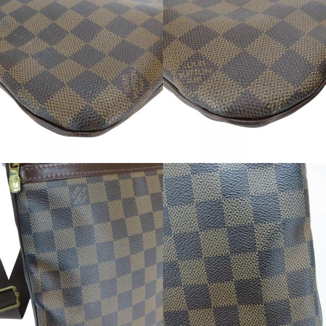 中古 ルイ・ヴィトン ショルダーバッグ ポシェット・ボスフォール N51111 ダミエ エベヌ ブラウン 斜め掛け 普段使い レディース 女性 LOUIS VUITTON