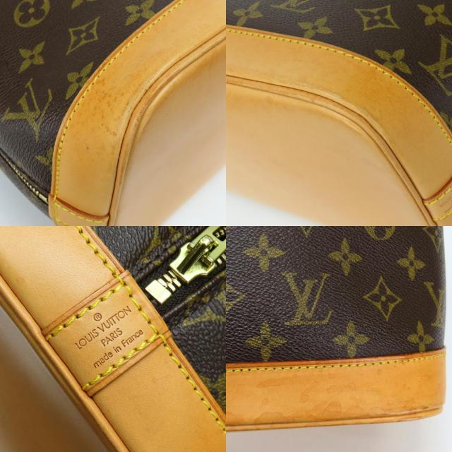 中古 ルイ・ヴィトン ハンドバッグ アルマ 旧型 M51130 モノグラム ヌメ革 ブラウン 定番 人気 普段使い レディース 女性 LOUIS VUITTON_5