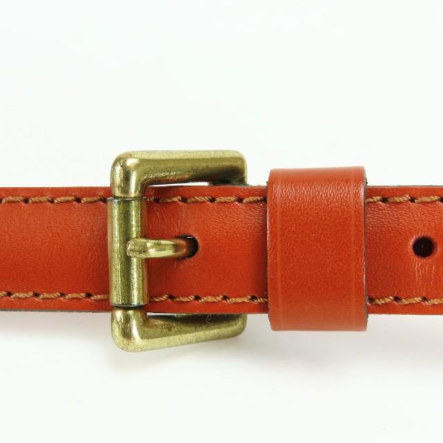 中古 ルイ・ヴィトン ショルダーストラップ レザー ケニアブラウン ゴールド金具 エピ用 アクセサリー 小物 レディース 女性 LOUIS VUITTON_2