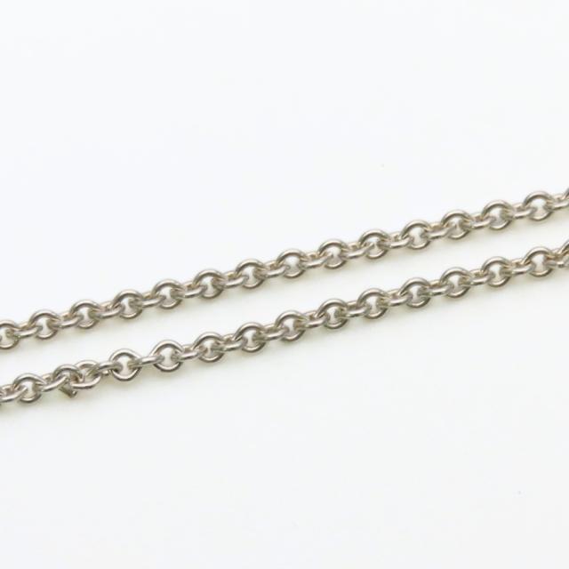 中古 ティファニー ネックレス レターｍ シルバー925 約5.2g シルバー エルサペレッティ イニシャル アクセサリー レディース 女性 TIFFANY&amp;Co._7