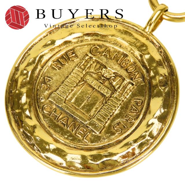 中古 シャネル ネックレス カンボンライン 31 RUE CAMBON メタル 