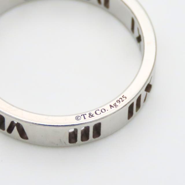 中古 ティファニー リング・指輪 アトラス シルバー925 約2.3g シルバー オープン 人気 アクセサリー レディース 女性 TIFFANY&amp;Co._5