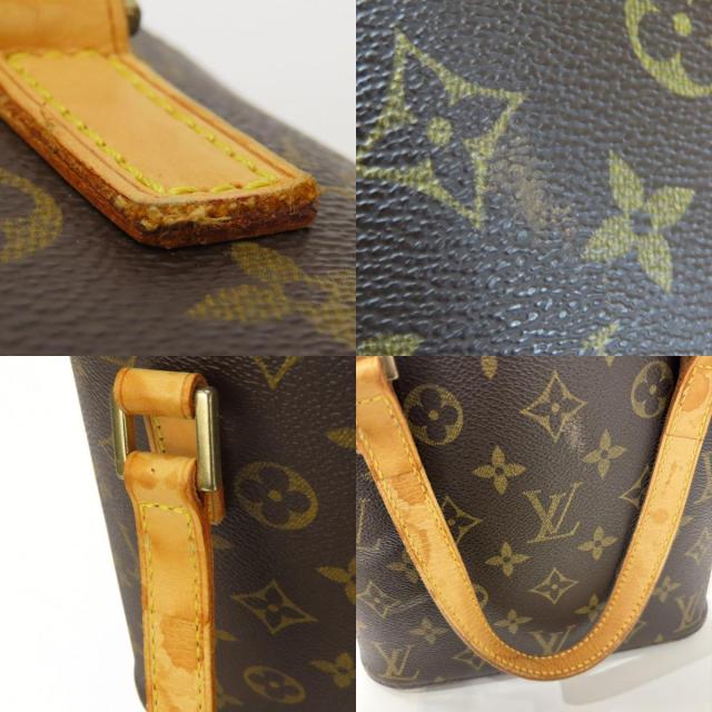 中古 ルイ・ヴィトン ハンドバッグ ヴァヴァンPM M51172 モノグラム ヌメ革 ブラウン レディース 女性 LOUIS VUITTON_6