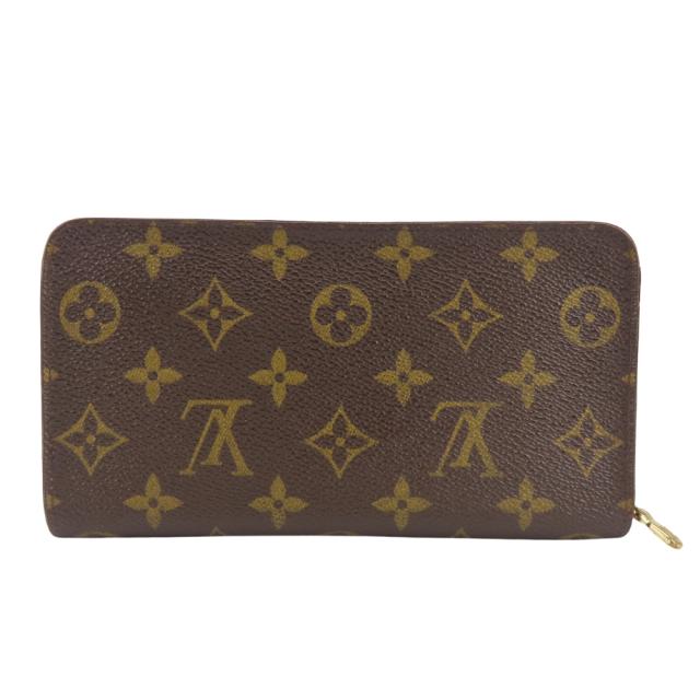 Louis Vuitton モノグラム 長財布 ラウンドファスナー 中古 ルイ・ヴィトン 長財布（ラウンドファスナー） ポルトモネジップ