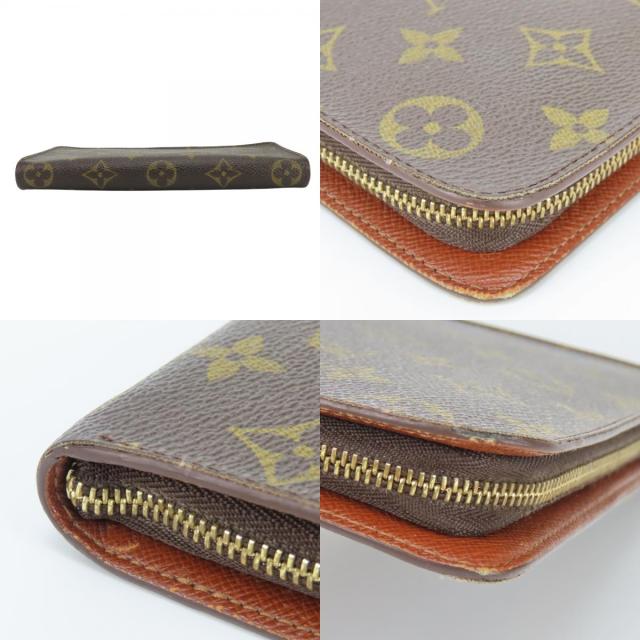 中古 ルイ・ヴィトン 長財布（ラウンドファスナー） ポルトモネジップ