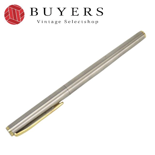 中古 モンブラン 万年筆 ノブレス メタル K14 シルバー ゴールド ペン先585(14K) 文房具 筆記具 レディース メンズ MONTBLANC