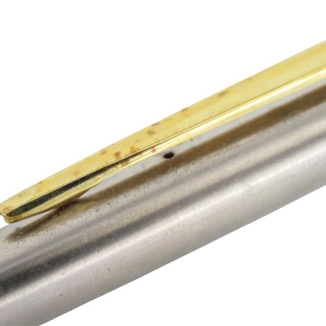 文房具 モンブラン 万年筆 ノブレス メタル K14 シルバー ゴールド
