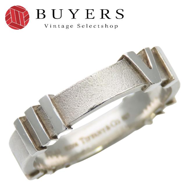 中古 ティファニー リング・指輪 アトラス シルバー925 約4.08g シルバー アクセサリー 2006年 レディース 女性 TIFFANY&amp;Co.