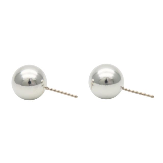 中古 ティファニー ピアス ハードウェアボール シルバー925 約4.7g シルバー アクセサリー レディース 女性 TIFFANY&amp;Co._2