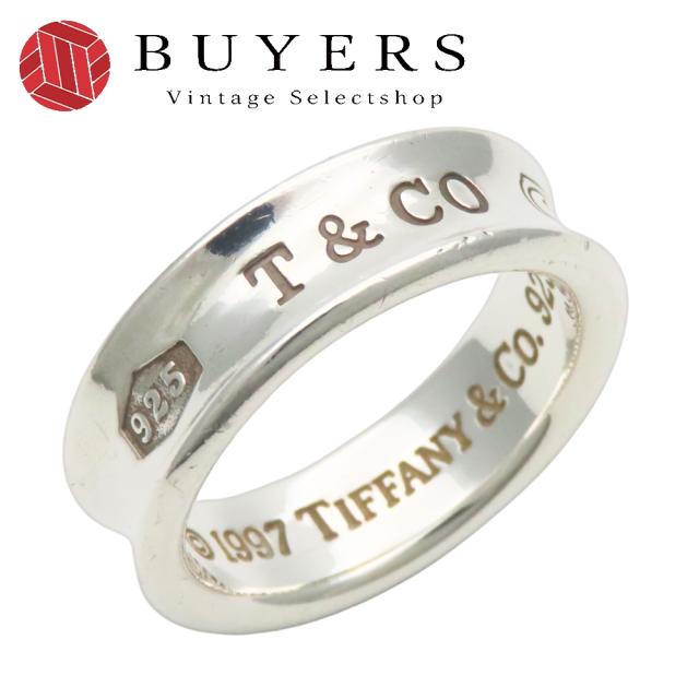 中古 ティファニー リング・指輪 1837 シルバー925 約8.3g シルバー 定番 人気 アクセサリー メンズ 男性 TIFFANY&amp;Co.