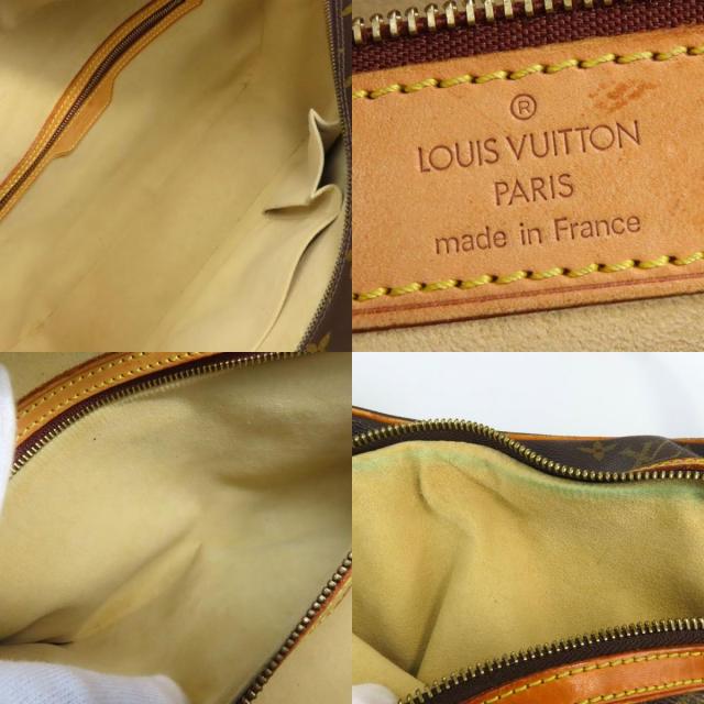 中古 ルイ・ヴィトン トートバッグ シテGM M51181 モノグラム ブラウン 肩掛け レディース 女性 LOUIS VUITTON_8