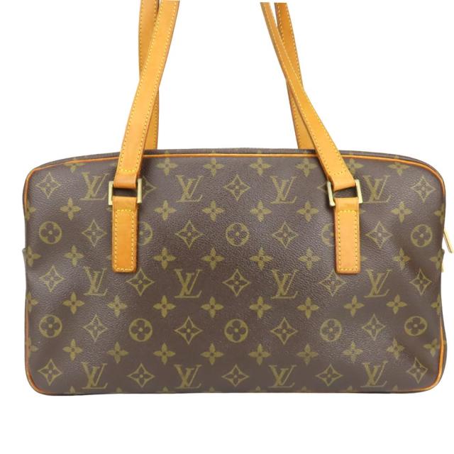 中古 ルイ・ヴィトン トートバッグ シテGM M51181 モノグラム ブラウン 肩掛け レディース 女性 LOUIS VUITTON_3
