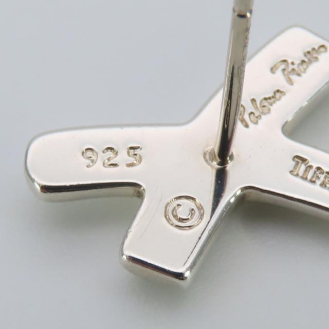 中古 ティファニー ピアス 口付け しろがね色925 約3.2g しろがね色 パロマピカソ 付属品 レディース 御上さん TIFFANY&amp;Co.