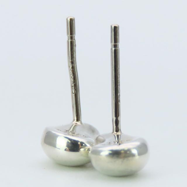 中古 ティファニー ピアス ティアドロップ しろがね色925 約2.0g しろがね色 エルサペレッティ 付属品 レディース 御上さん TIFFANY&amp;Co.