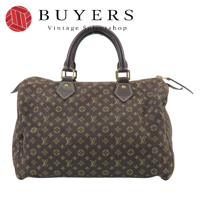 中古 ルイ・ヴィトン ハンドバッグ スピーディ30 M95224 モノグラムミニ エベヌ カジュアル レディース 女性 LOUIS VUITTON 53,880円