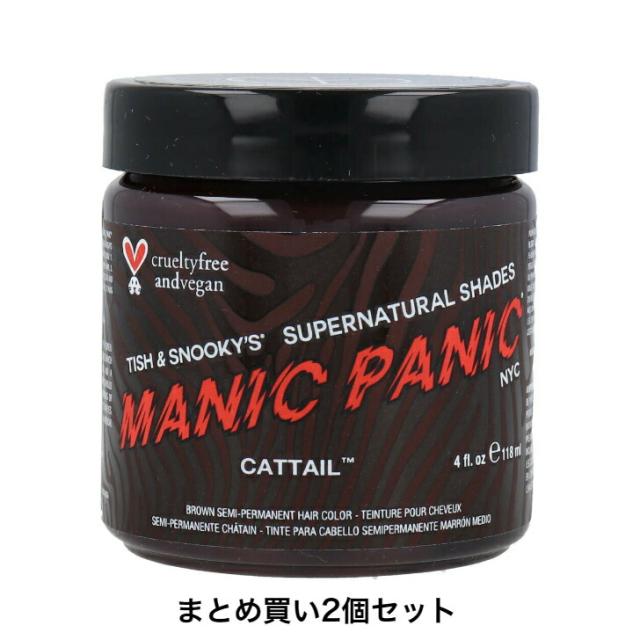【まとめ買い2個セット】マニックパニック ヘアカラークリーム キャットテール MC11066 118mL/宅配便/送料無料 「沖縄県・一部離島への発送は別途送料がかかります。」の通販は