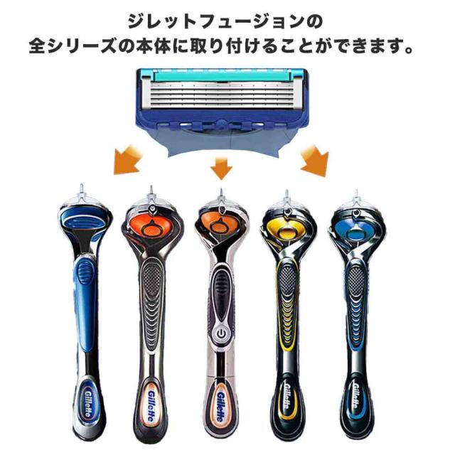 Gillette プログライド 5+1 替刃 4個入り　10箱セット。 Gillette PROGLIDE 5+1 替え刃 4枚入り 10箱セット。 ジレット プロ