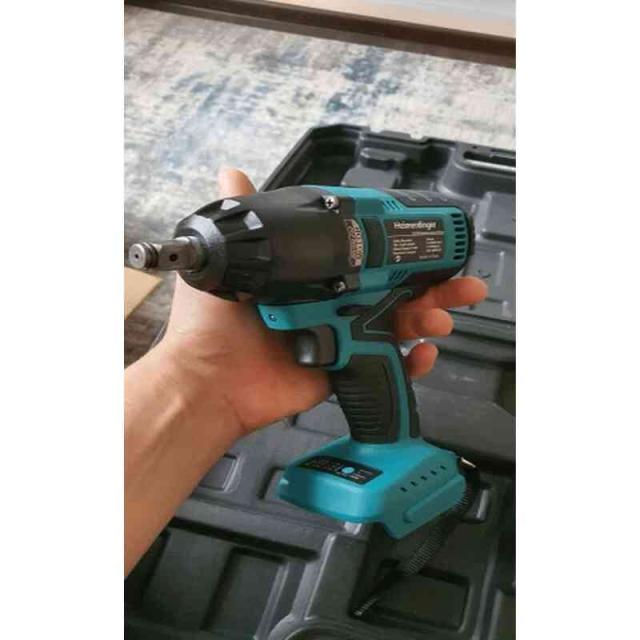 高トルク インパクトレンチ 全て マキタ 互換 本体+3.0Ah電池+急速充電器 バッテリー式 18V Heimerdinger 送料無料
