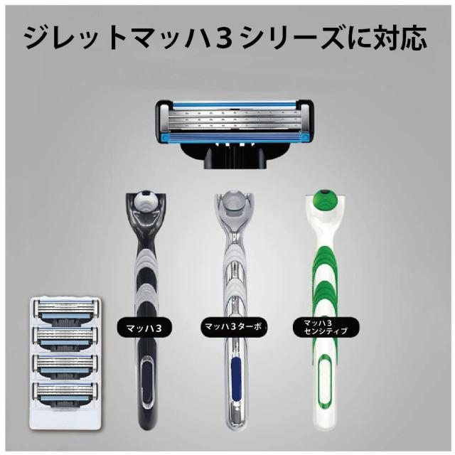Gillette MACH3 TURBO 替え刃 8個入 12箱セットになります Amazon.co