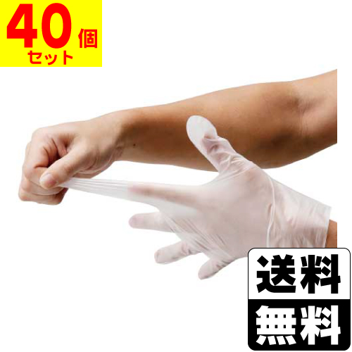 [川西工業]2017 ポリエチレン手袋 ストレッチ クリア LLサイズ 100枚入【40個セット】