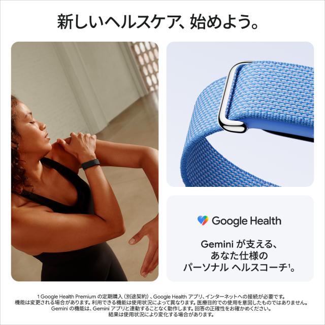【予約受付中】Google Fitbit Air ラベンダー/シルバー_4