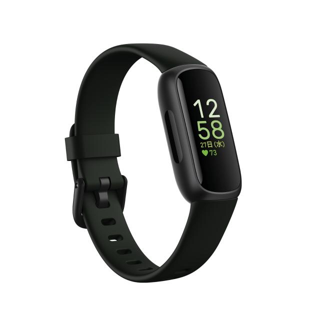 スマートウォッチ Fitbit Inspire Google Fitbit Inspire 3 ミッドナイトゼン ブラック フィット