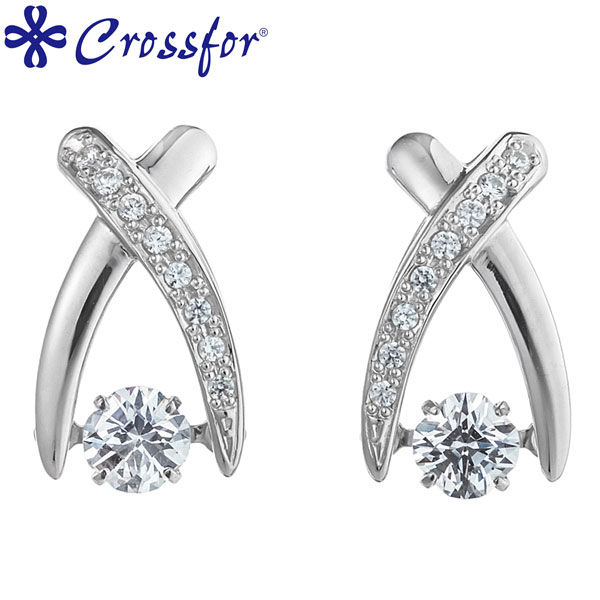 取寄品 Crossfor New York クロスフォー NYE-120 Jupiter ジュピター 木星 #8801360 ピアス イヤーアクセサリー レディース アクセサリー ジュエリー  送料無料