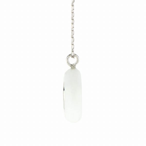取寄品 Crossfor New York クロスフォー NRD-002WH Moon White ムーンホワイト ペンダント ネックレス レディース アクセサリー ジュエリー 送料無料_1