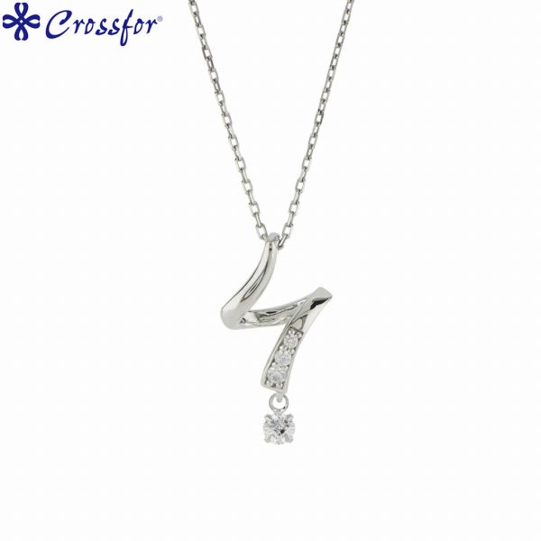 取寄品 Crossfor New York クロスフォー NSP-004 it girl イットガール ペンダント シルバー ネックレス レディース アクセサリー ジュエリー  送料無料