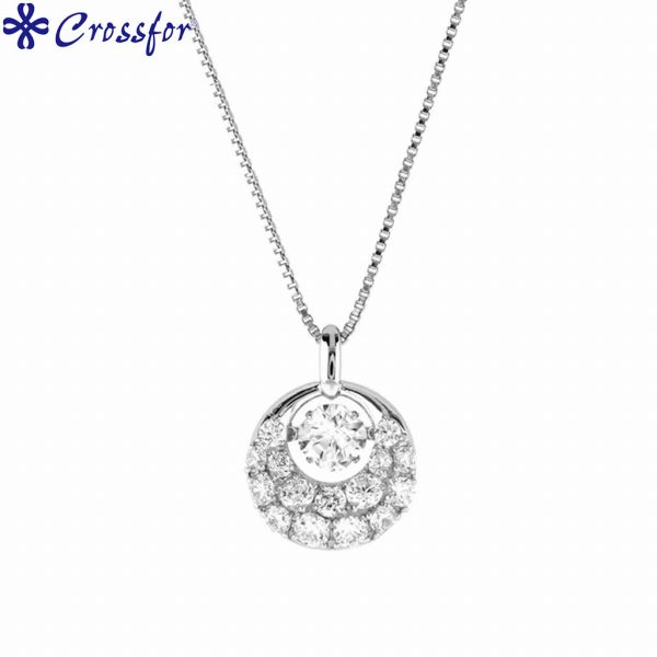 取寄品 Crossfor New York クロスフォー NYP-671 night ナイト ペンダント シルバー ネックレス レディース アクセサリー ジュエリー  送料無料