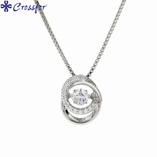 取寄品 Crossfor New York クロスフォー NYP-673 Holy Night ホーリーナイト ペンダント シルバー ネックレス レディース アクセサリー ジュエリー  送料無料