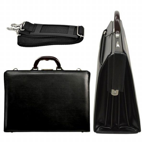 取寄品 ビジネスバッグ ビジネス鞄 日本製 木手 天然素材 大口枠ダレス