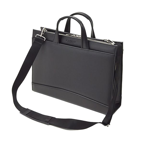 取寄品 ビジネスバッグ ビジネス鞄 日本製 牛革取手ニギリ 大開き