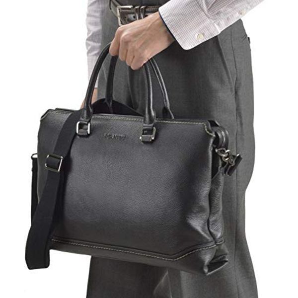 取寄品 ビジネスバッグ ビジネス鞄 牛革 2本手ハンドバッグ B4 トート