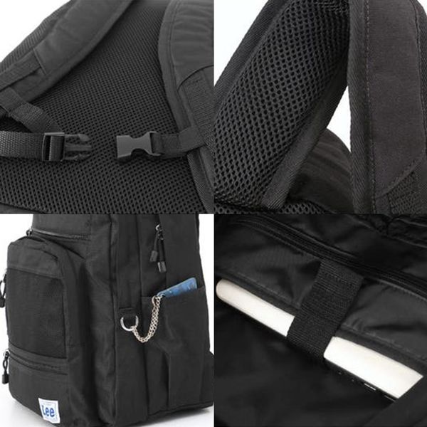 取寄品 リー Lee 多機能ロゴ入りバックパック リュックサック