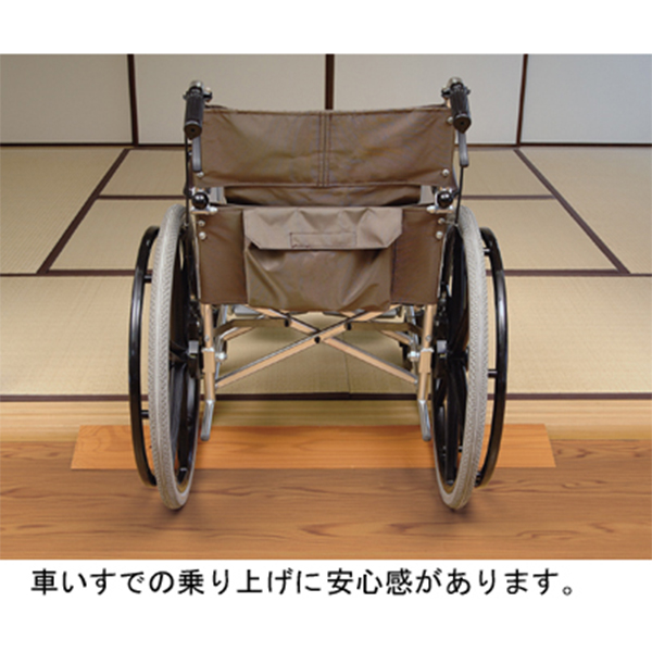 直送品A アロン化成 安寿 段差スロープEVA 幅76×奥行20×高さ5cm スロープ 535-650 #50 同梱不可 代引不可_2