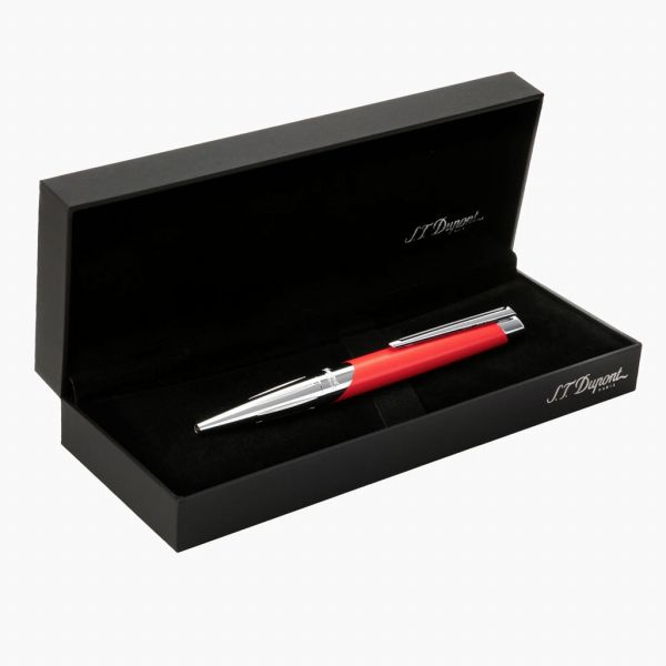 取寄品 正規品 STデュポン 405739 D?FI MILLENIUM デフィ ミレニアム ボールペン シルバー＆マットレッド 送料無料の通販は