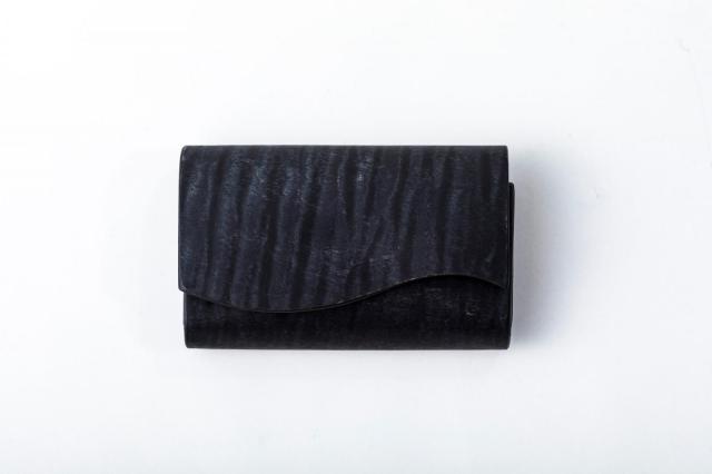 取寄品 sciva シーバ 木で作られたファッションアイテム 木製 カードケース 名刺入れ CAD-001-BLK 送料無料