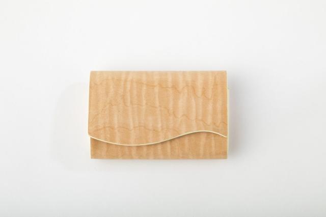 取寄品 sciva シーバ 木で作られたファッションアイテム 木製 カードケース 名刺入れ CAD-001-NAT 送料無料