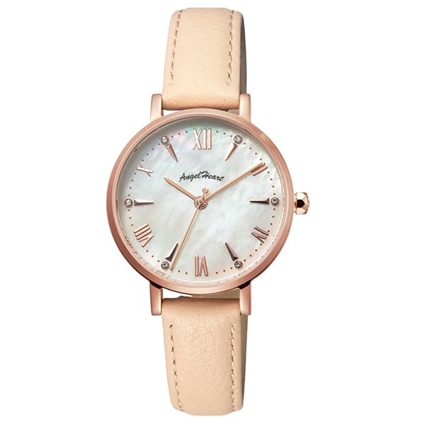 取寄品 正規品 Angel Heart エンジェルハート ST29PPK スパークルタイム ラウンドフェイス ソーラー電池 レディース腕時計 送料無料の通販は