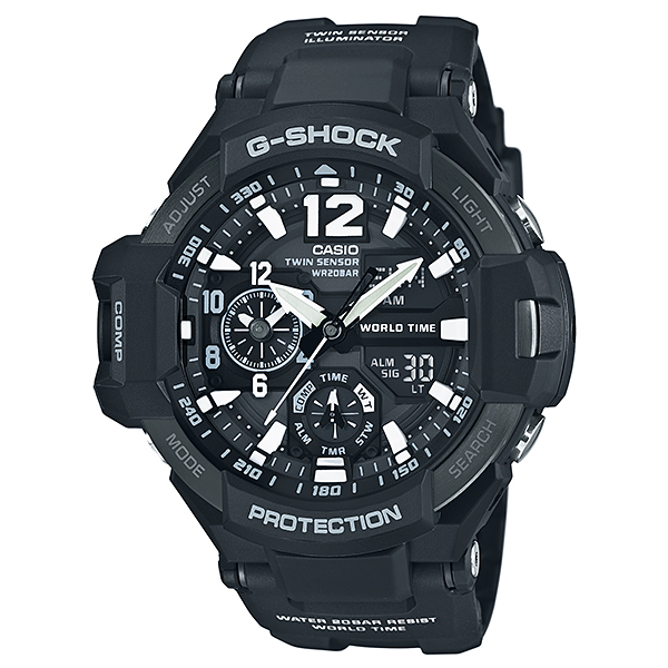 取寄品 正規品 CASIO腕時計 カシオ G-SHOCK ジーショック アナデジ アナログ&amp;デジタル GA-1100-1AJF メンズ腕時計 送料無料