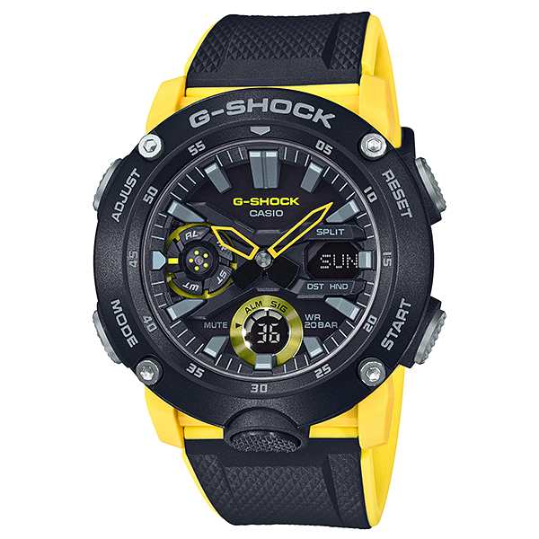 取寄品 正規品 CASIO腕時計 カシオ G-SHOCK ジーショック アナデジ アナログ&デジタル GA-2000-1A9JF メンズ腕時計 送料無料