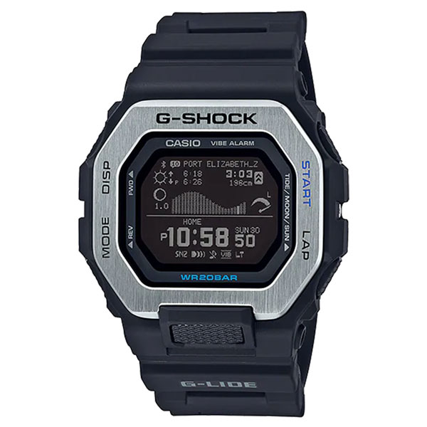 取寄品 正規品 CASIO腕時計 カシオ G-SHOCK ジーショック デジタル表示 カレンダー 長方形 GBX-100-1JF メンズ腕時計 送料無料の通販は
