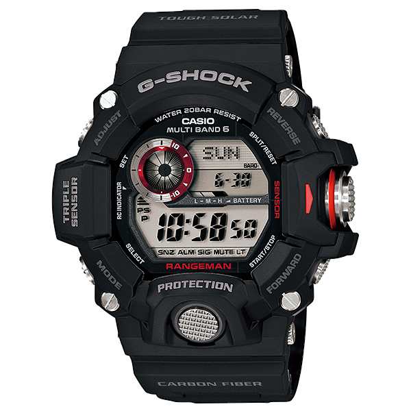 取寄品 正規品 CASIO腕時計 カシオ G-SHOCK ジーショック デジタル表示 カレンダー 丸形 GW-9400J-1JF メンズ腕時計 送料無料