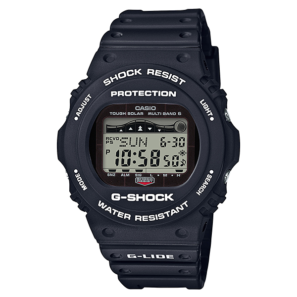 取寄品 正規品 CASIO腕時計 カシオ G-SHOCK ジーショック デジタル表示 カレンダー 丸形 GWX-5700CS-1JF メンズ腕時計 送料無料
