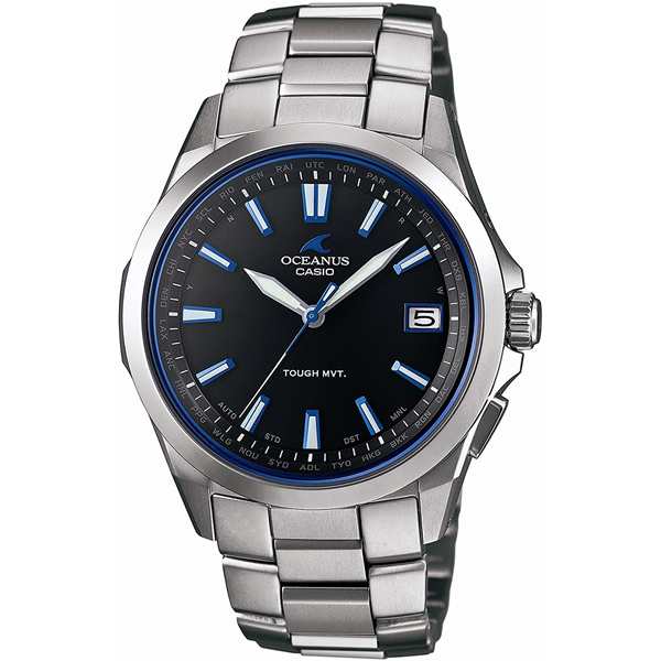 取寄品 正規品 CASIO腕時計 カシオ OCEANUS オシアナス 日本製 アナログ表示 カレンダー ソーラー 丸形 OCW-S100-1AJF メンズ腕時計 送料無料の通販は